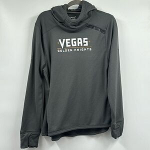 Vegas Golden Knights Funnel Neck Hoodie Small Thermal